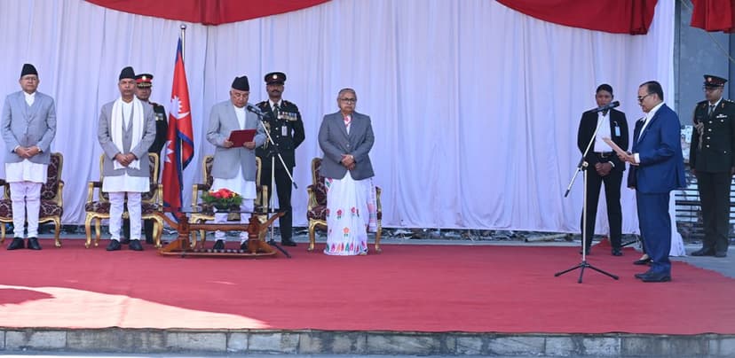 Madhesh Province Chief Karna takes oath