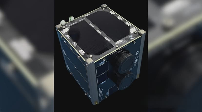 Chepang students send homegrown satellite into space